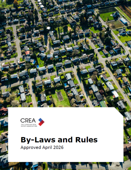 The Canadian Real Estate Association By Laws and Rules April 2026